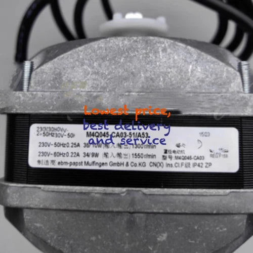 1PC  Fan Motor  M4Q045-CA03-51/A63 36W