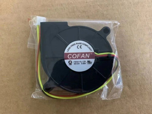1PC  3-wire chassis turbine blower cooling fan 5015 5CM FB5015L12B 12V 0.08A