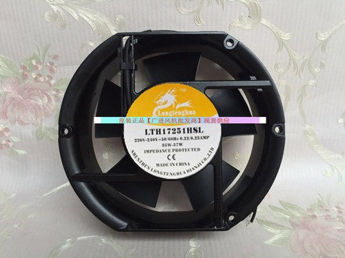 1 PCS Longtenghua Fan LTH17251HSL AC 220V 0.22/0.23A 35/37W 17CM 17251 2 Wire