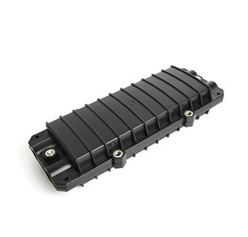 Two in two out 12 core cable splice box small D fiber optic splice waterproof