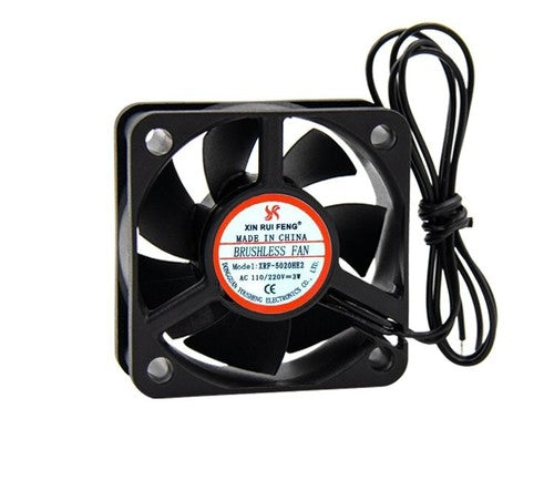 1 PCS XIN RUI FENG Fan XRF-5020HE2 AC 110/220V 3W 5020 5CM 2 Wire cooling fan