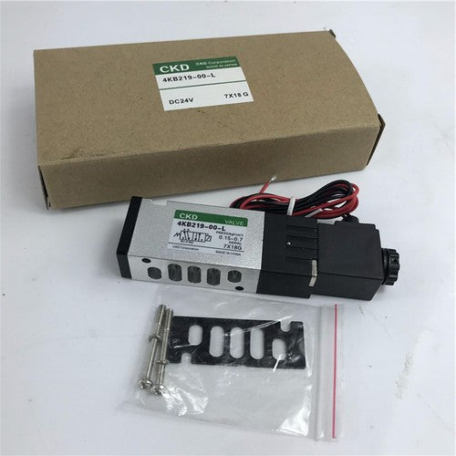 One For CKD  4KB219-00-L DC24V Electromagnetic valve In Box Free Shipping