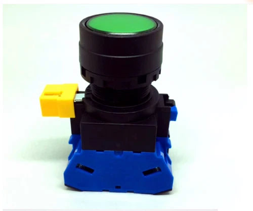 1PC  24V HW1L-M120Q4G green 2NO    Self-reset button with light