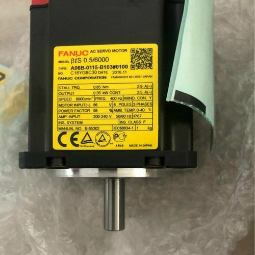 For FANUC A06B-0115-B103#0100  servo motor Free Shipping
