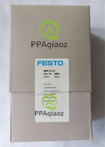 1PC  FESTO MFH-3-1/2 9857 Solenoid Valve Free Shipping
