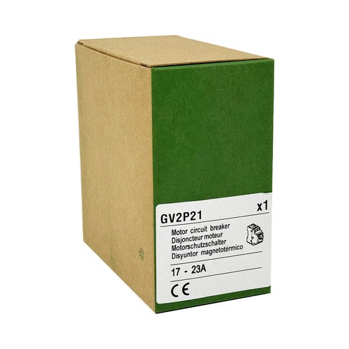 GV2P21 3P 17-23A thermal magnetic with rotary knob Motor circuit breaker Deca