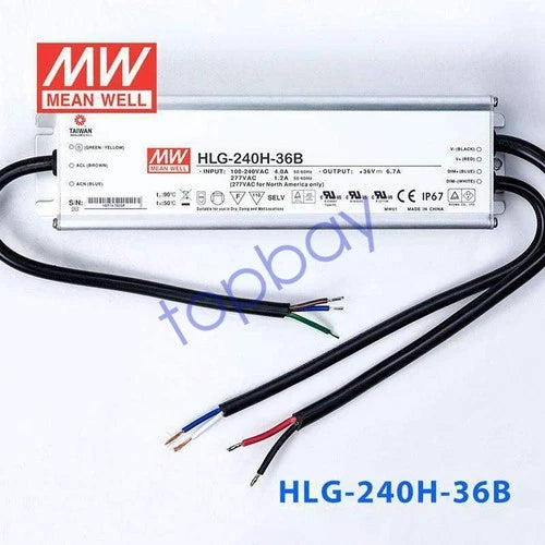 1PC Power Supply 240W 36V- Dimmable HLG-240H-36B