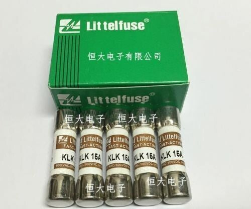 10pcs Littelfuse Fast Act Fuse KLK-15 KLK15 15A 600Vac  free ship