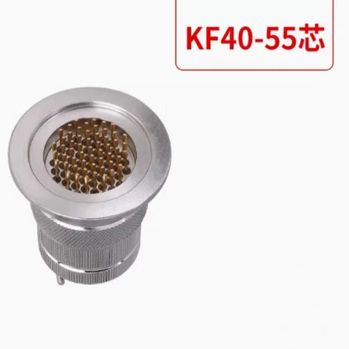 1PC FIT FOR  KF40-55 core 5A per core Airtight vacuum connector ation plug