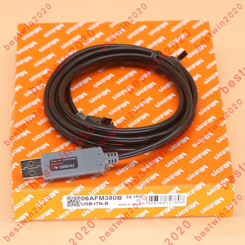 Mitutoyo one 06AFM380B USB Input Tool USB-ITN-B Data Cable replace  SHIP