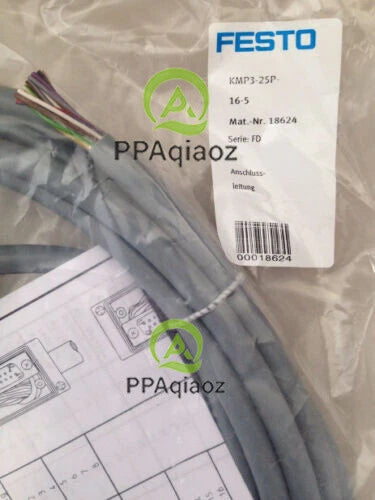 1PC  FESTO KMP3-25P-16-5 18624 Connecting cable ping