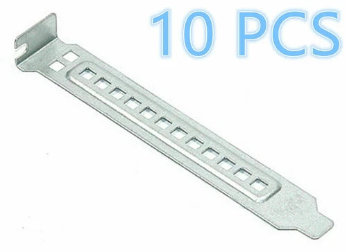 10PCS for  DD463 PCI Blanking Plate Insert Blank Filler Slot Cover Bracket
