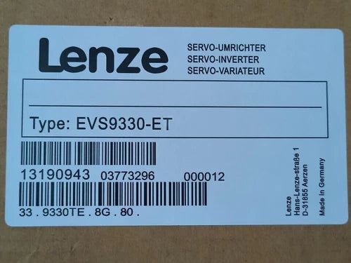 EVS9330ET  LENZE EVS9330-ET Frequency Inverter