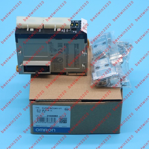 One  Omron CJ1W-SCU41-V1 Serial Communication Unit In Box Fast Delivery