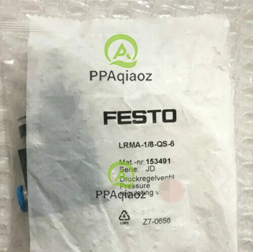 1PC  FESTO LRMA-1/8-QS-6 153491 Pressure Regulators ping