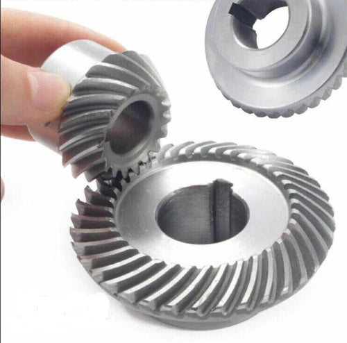 2pcs/Set pair Spiral bevel gear  For 3# 4# milling machinery lifting C77+C96
