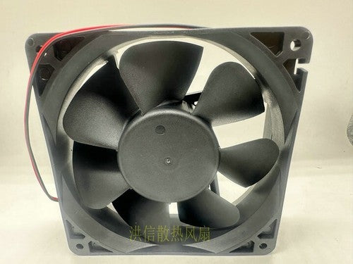 1 PCS MXFJ Fan MODEL GX12038 DC24V 0.50A 12038 12CM 2 Wire cooling fan