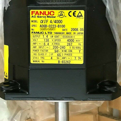 For FANUC A06B-0223-B100  servo motor Free Shipping