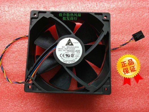 1 PCS Delta Fan AUC1212DE DC12V 1.00A 12038 12cm DELL server fan cooling fan