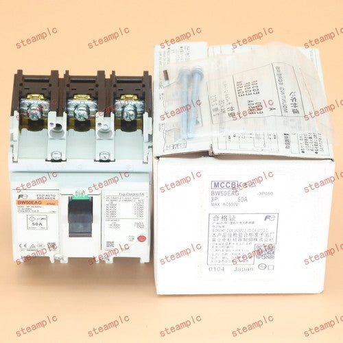 One  For FUJI BW50EAG 3P 50A Circuit Breaker FREE SHIP