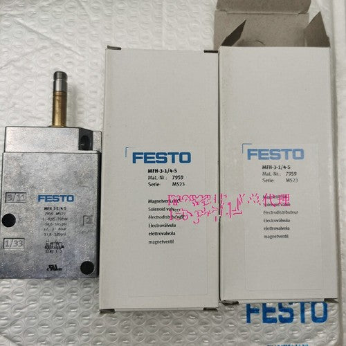 1 pcs FESTO MFH-3-1/4-S 7959 Solenoid valve