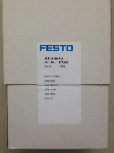 FESTO SLT-16-80-P-A 170565 1PC  Slider Driver ping