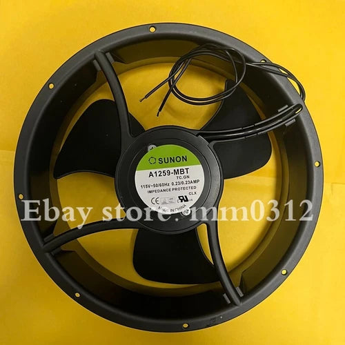 1X 115V 0.23A Cooling Fan   A1259-MBT TC.GN 25489 25.4CM