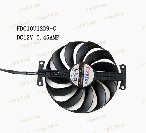 1PC   Graphics Fan FDC10U12D9-C GTX1650 1630 GDDR6 4GB