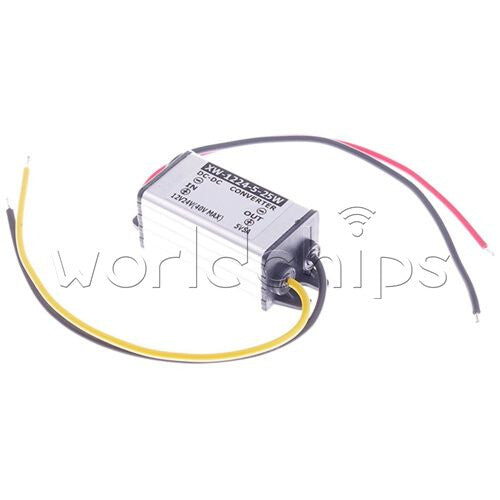 10PCS DC-DC 12V/24V to 5V 5A 25W Converter Step Down Buck Power Supply Regulator