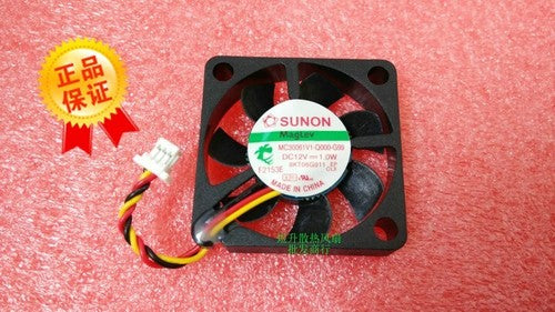 1 pcs SUNON Fan MC30061V1-Q000-G99 DC12V 1.0W 3cm projector cooling fan