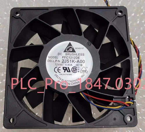 1PCS   12CM General Cooling Fan   PFC1212DE DC 12V 4.8A 12038