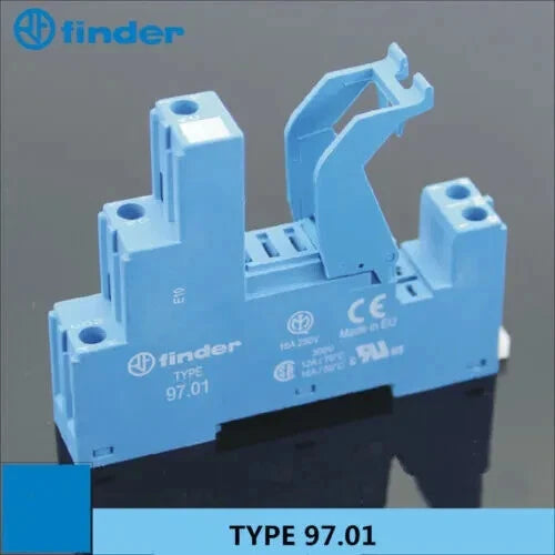 1PC TYPE 97.01.SPA Relay Base  Finder Relays