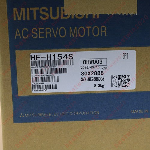 1PC  Mitsubishi HF-H154S servo motor in box Ship