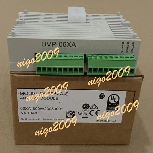 1PC  S Series PLC Analog I/O Module AI4 AO2 DVP06XA-S