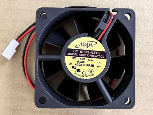 AD0612HB-A70GL DC12V 0.23A 60x60x25mm 2 Pin Case/CPU Cooling Fan