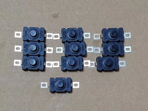 10PCS For bright flashlight button switch PBS-101