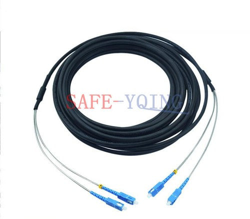 1PCS 20M 2 Strand Field Fiber Patch Cord SC to SC SM 9/125 Duplex