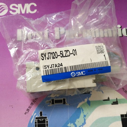 ONE  SMC solenoid valve SYJ7120-5LZD-01 Free shipping