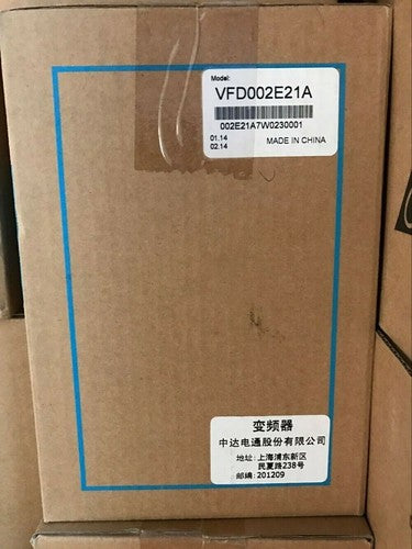 DELTA Inverter VFD002E21A VFD002E21A 220V 0.2KW one year warranty