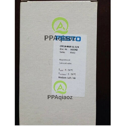 1PC  FESTO CPE18-M1H-5L-1/4 163142 Solenoid Valve Free Shipping