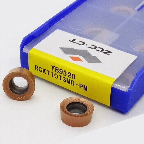 10Pcs/BOX ZCC.CT RCKT10T3MO-DM YB9320 CNC Milling Blade Carbide Inserts