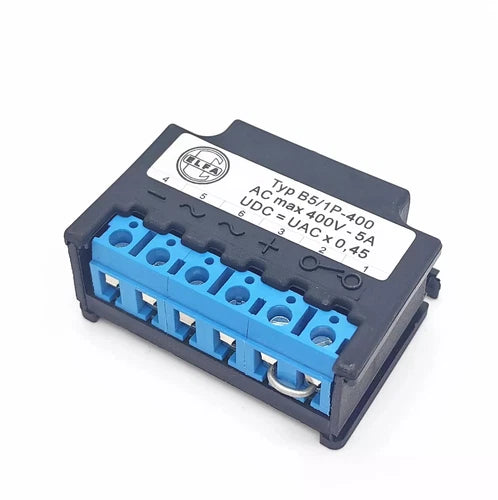 1PC Motor brake rectifier ELFA Typ B5/1P-400 AC max 400V -5A UDC=UACx0.45