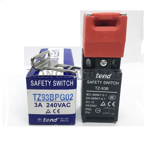 1PC Safety Switch with key   TZ93BPG02 TZ-93B TZ93B