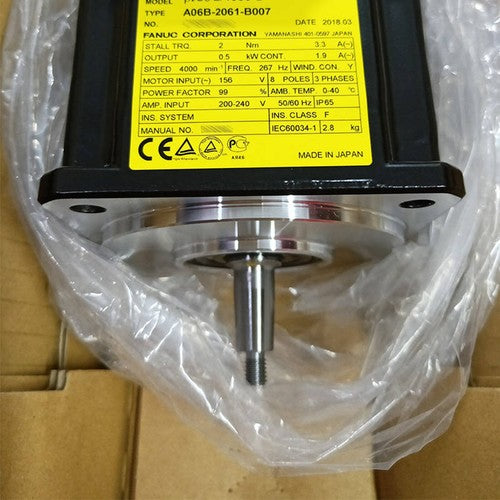 For FANUC A06B-2061-B007  servo motor Free Shipping