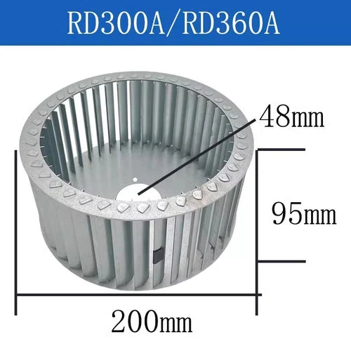 1pc  FIT FOR BUSCH vacuum pump RD300A/RD360A fan