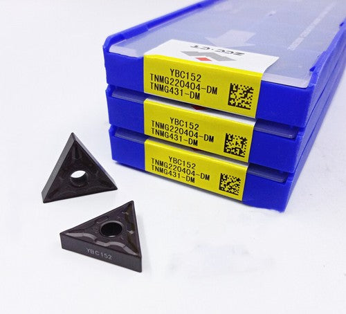10Pcs/BOX YBC152 TNMG220404-DM TNMG431-DM Carbide Inserts CNC Turning Blade