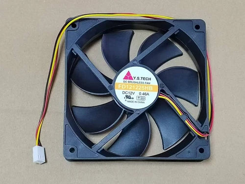 1PC  FD121225HB 12V 0.46A 12CM 3pin Cooling fan Chassis fan