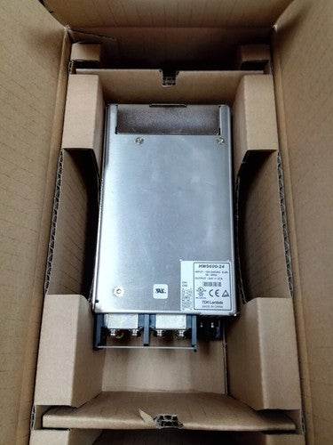 1pc TDK-LAMBDA HWS600-24 24V 27A Switching Power Supply 100-240VAC 8.2A