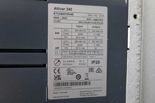 1 PC  ATV340D15N4E Schneider Inverter 15KW Fast Shipping UPS or