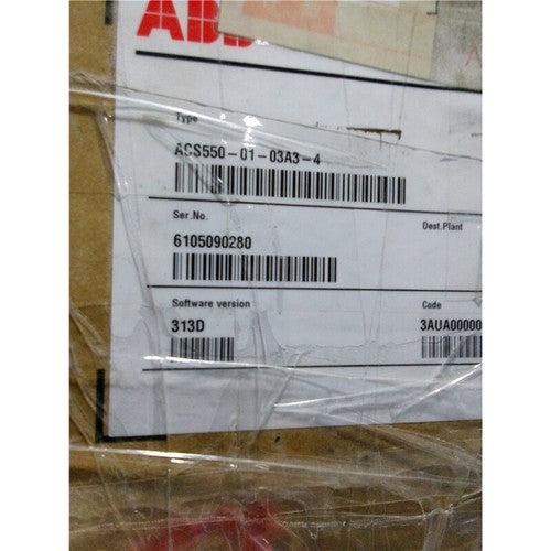 1pc  Abb ACS550-01-03A3-4 3P AC380V~480V 1.1KW Inverter Free shipping